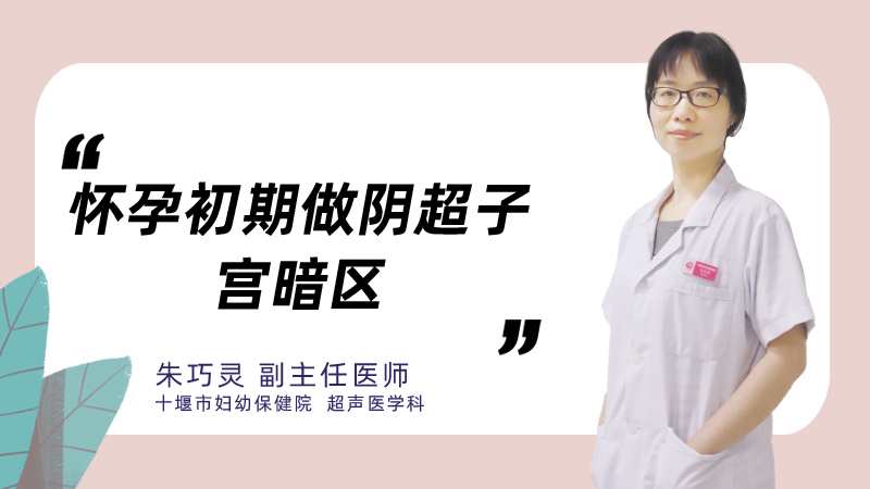怀孕初期做阴超子宫暗区