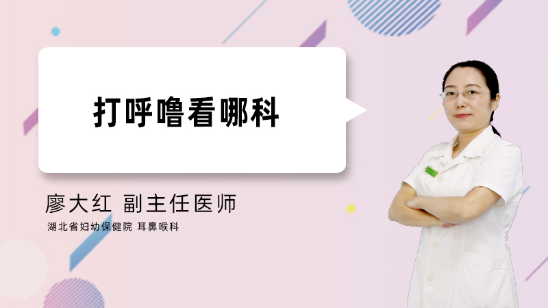 打呼噜看哪科