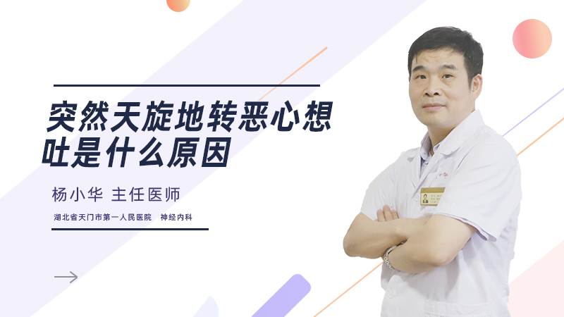 突然天旋地转恶心想吐是什么原因