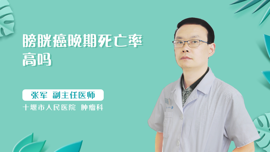 膀胱癌晚期死亡率高吗
