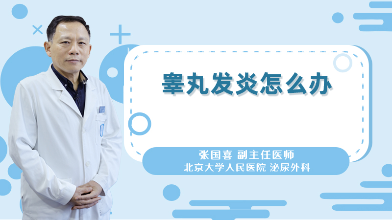 睾丸发炎怎么办