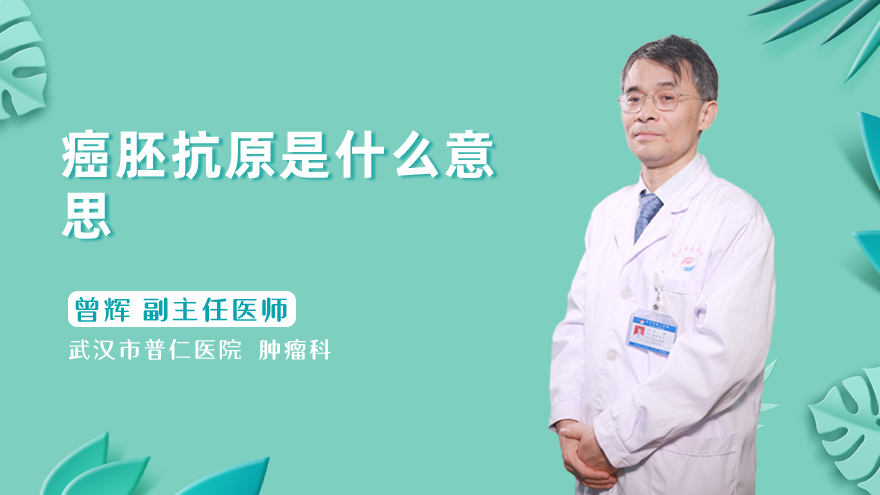 癌胚抗原是什么意思