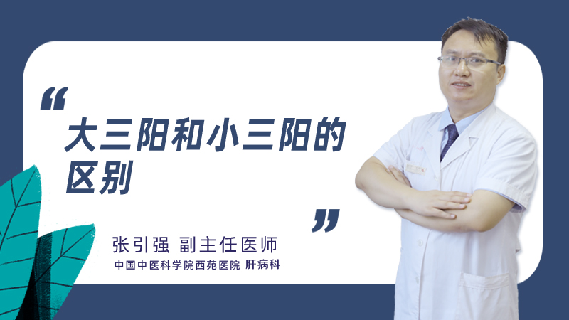 大三阳和小三阳的区别