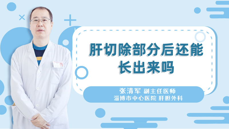 肝切除部分后还能长出来吗