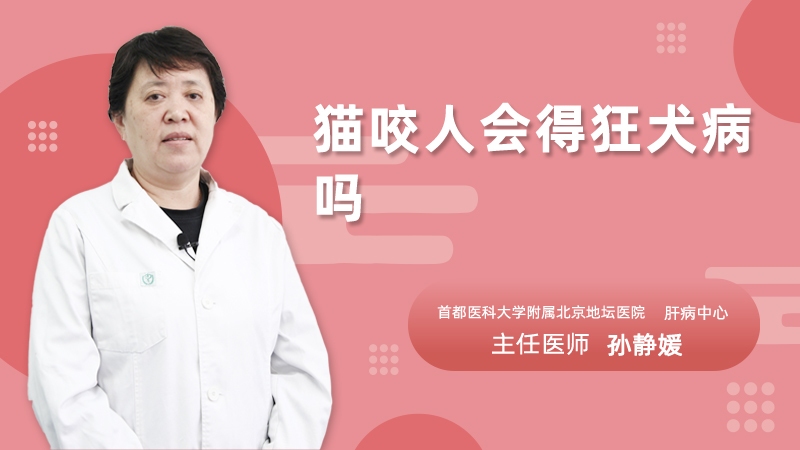 猫咬人会得狂犬病吗