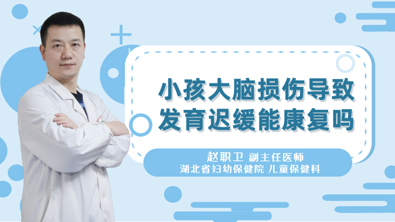 小孩大脑损伤导致发育迟缓能康复吗