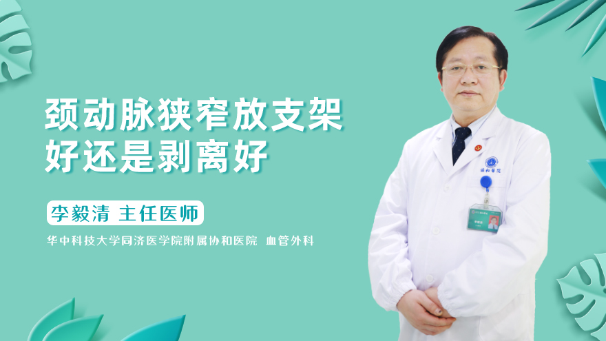 颈动脉狭窄放支架好还是剥离好