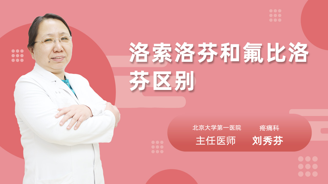 洛索洛芬和氟比洛芬区别