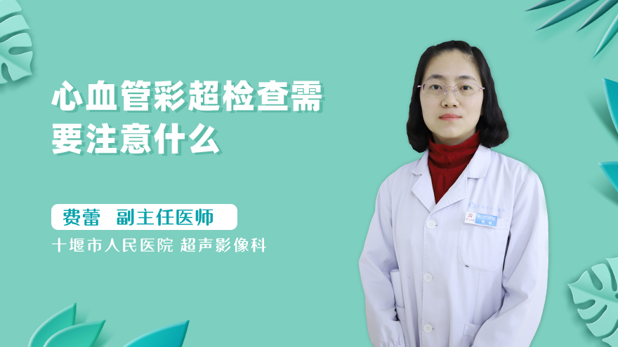 心血管彩超检查需要注意