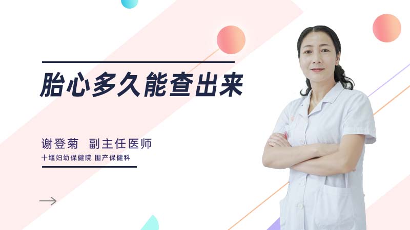 胎心多久能查出来