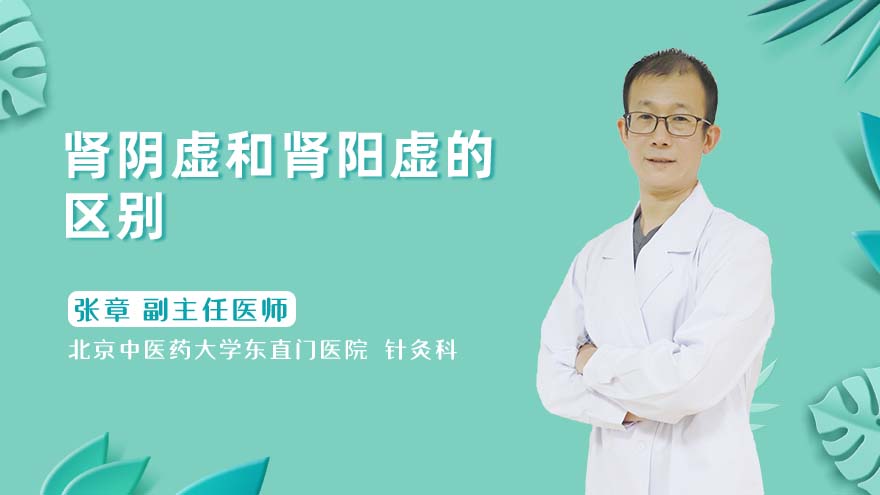 肾阴虚和肾阳虚的区别