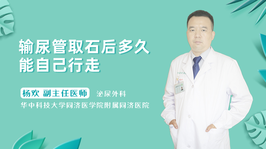 输尿管取石后多久能自己行走